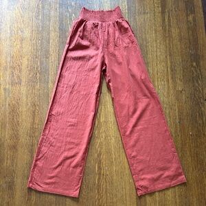 SHEIN Women's Casual Rust Pants